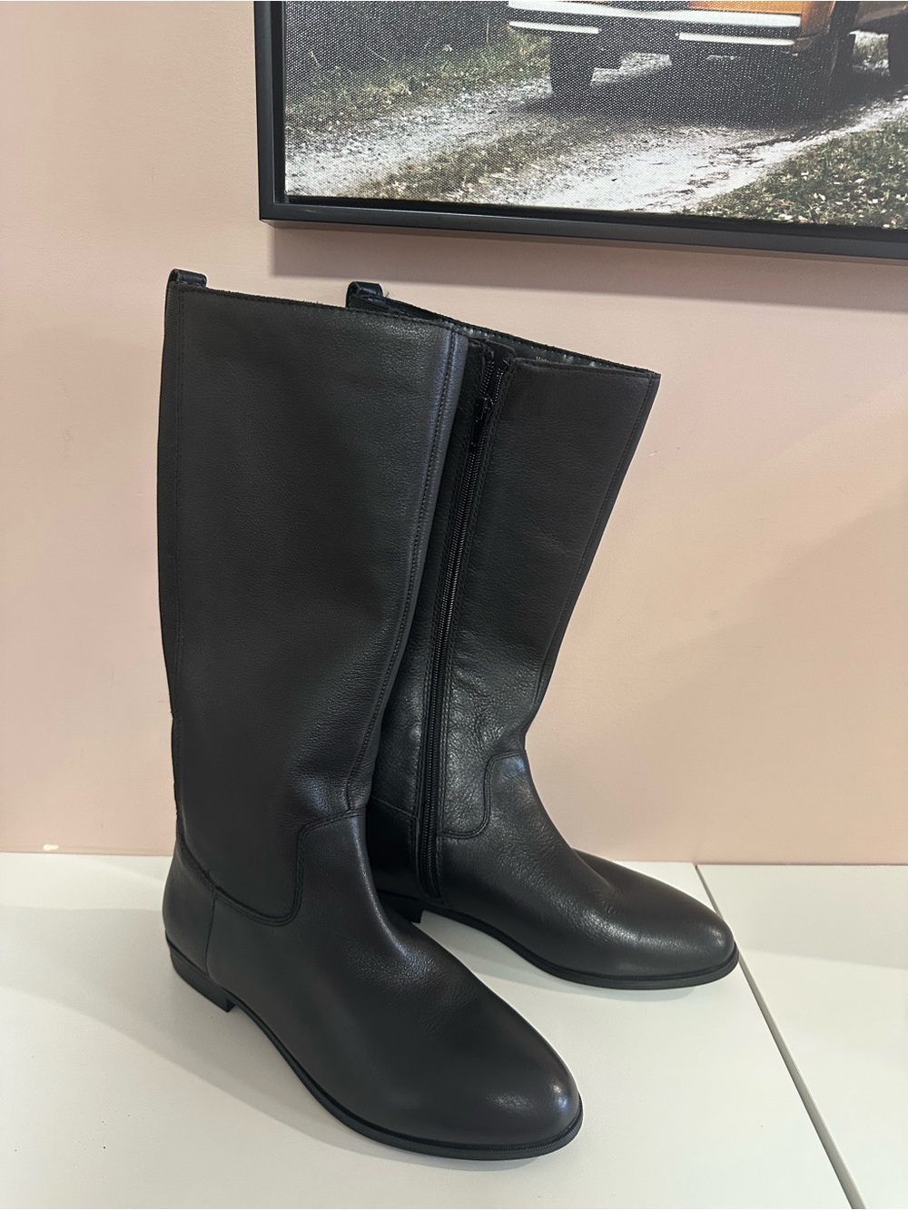 Aldo Black Ankle Boots